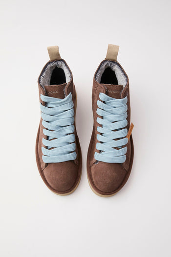 Polacchino Brown/azure Donna - 3