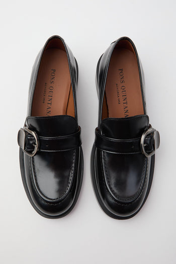 Mocassino Negro Donna - 6