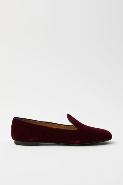 Slip-on Bordeaux/nero Donna
