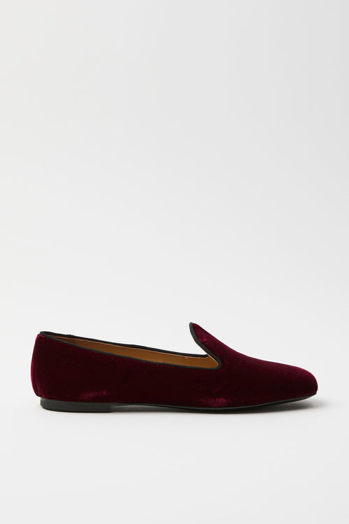 Slip-on Bordeaux/nero Donna