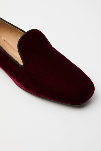 Slip-on Bordeaux/nero Donna - 5