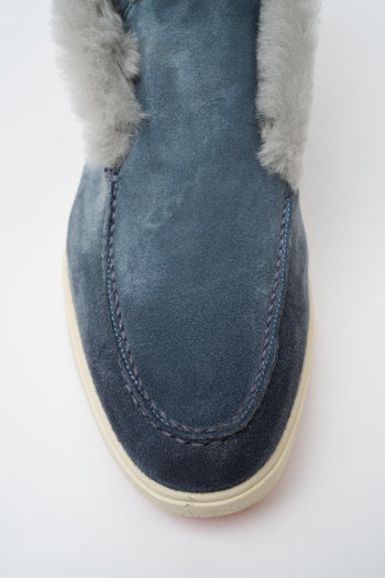 Mocassino Light Blue Donna - 3