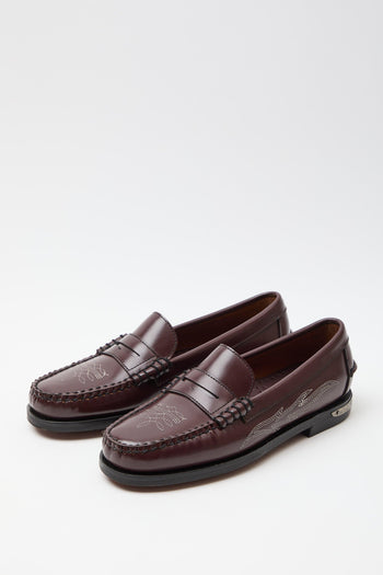 Mocassino Brown Burgundy Donna - 2