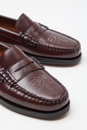 Mocassino Brown Burgundy Donna - 3