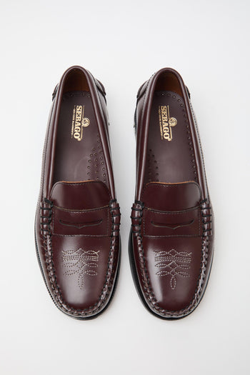 Mocassino Brown Burgundy Donna - 6