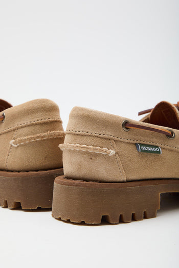 Mocassino Beige Camel Donna - 3