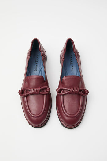 Mocassino Bordeaux Donna - 4