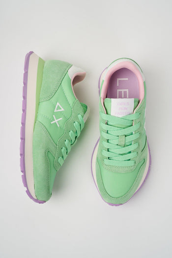 Sneaker Verde Menta Donna - 4