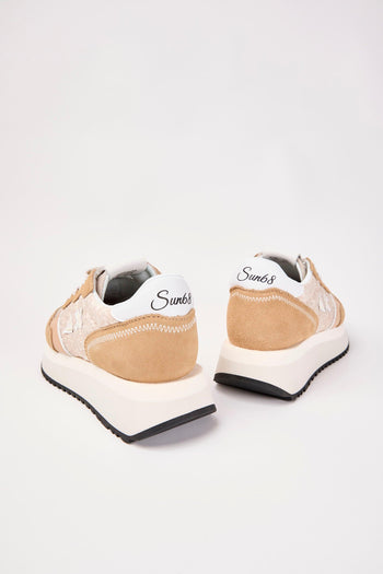 Sneaker Beige Donna - 5