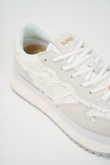 Sneaker Bianco Panna Donna - 4