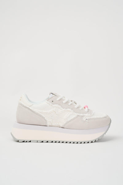 Sneaker Bianco Panna Donna