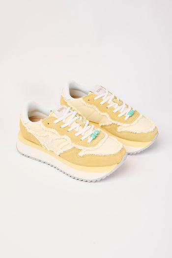 Sneaker Giallo Limone Donna - 2