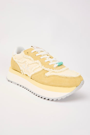 Sneaker Giallo Limone Donna - 4