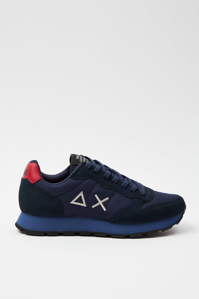 Sneaker Navy Blue/bordeaux Uomo