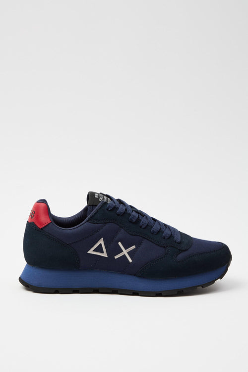 Sneaker Navy Blue/bordeaux Uomo