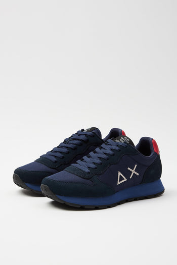 Sneaker Navy Blue/bordeaux Uomo - 2