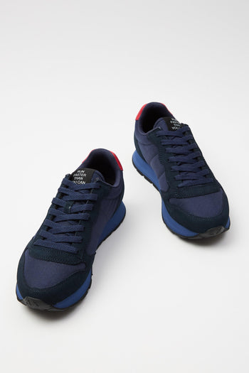 Sneaker Navy Blue/bordeaux Uomo - 7