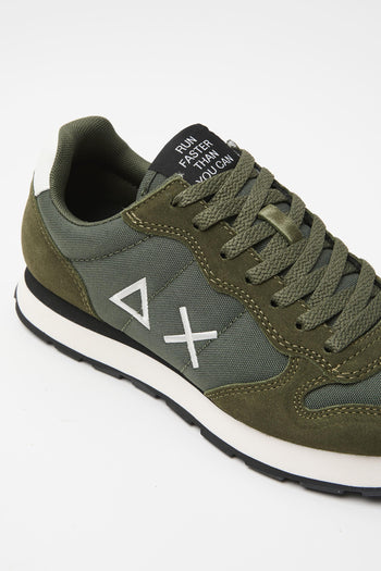 Sneaker Militare Scuro Uomo - 4