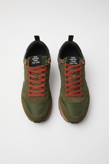 Sneaker Militare Scuro Uomo - 3