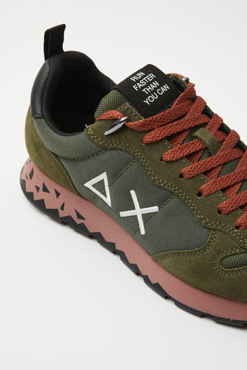 Sneaker Militare Scuro Uomo - 7