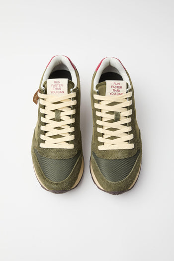 Sneaker Militare Scuro Uomo - 3