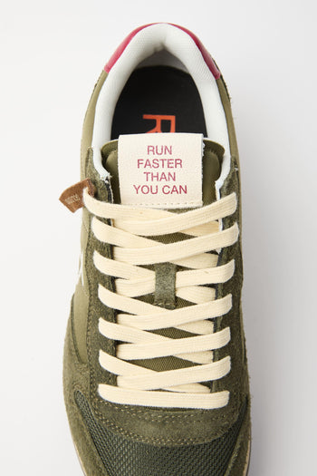 Sneaker Militare Scuro Uomo - 5