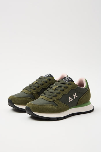 Sneaker Militare Scuro Donna - 2