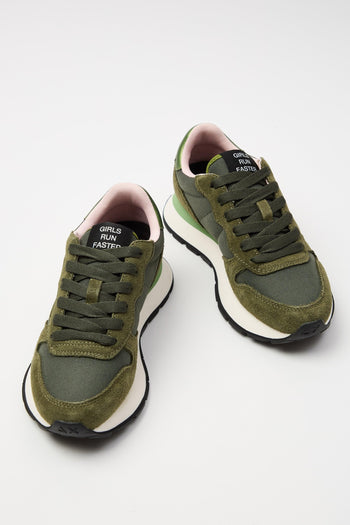 Sneaker Militare Scuro Donna - 5