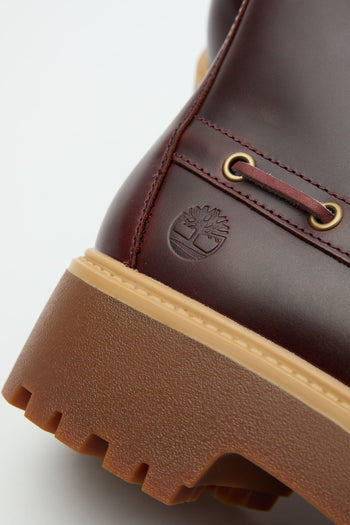 Stivaletto Burgundy Full Grain Donna - 8