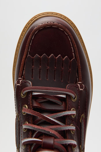 Stivaletto Burgundy Full Grain Donna - 2