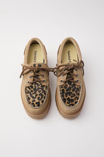 Mocassino Beige+leo Donna - 3