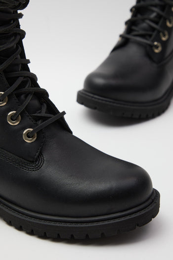 Stivaletto Black Full Grain Donna - 4