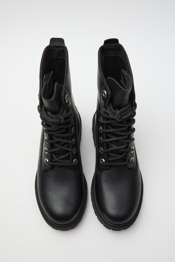 Stivaletto Black Full Grain Donna - 5