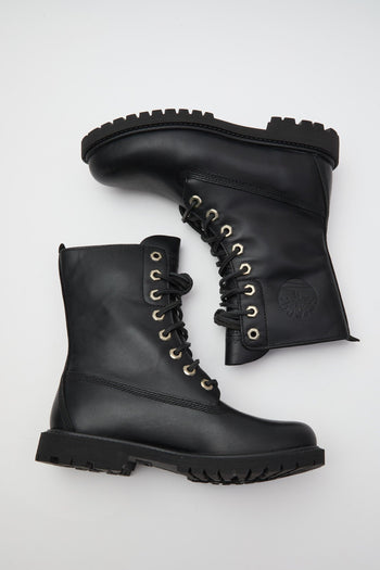 Stivaletto Black Full Grain Donna - 7