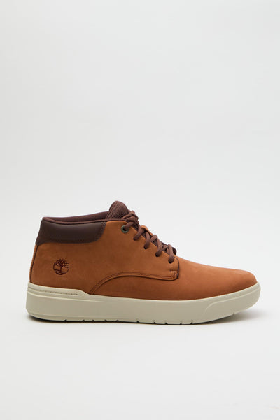 Sneaker Medium Brown Nubuck Uomo