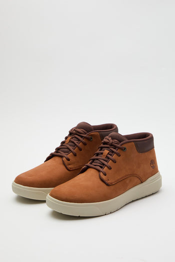 Sneaker Medium Brown Nubuck Uomo - 2