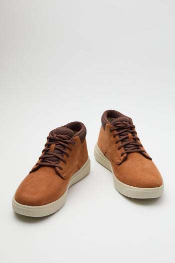 Sneaker Medium Brown Nubuck Uomo - 6
