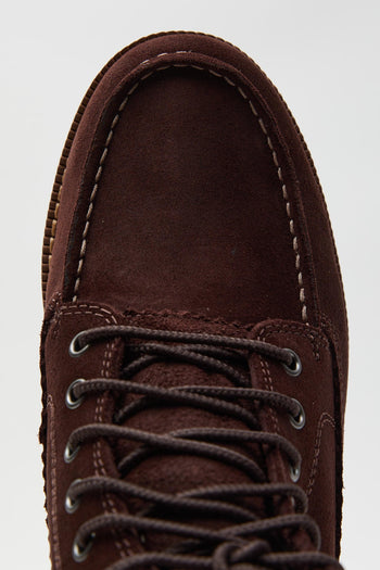 Stivaletto Dark Brown Suede Uomo - 4
