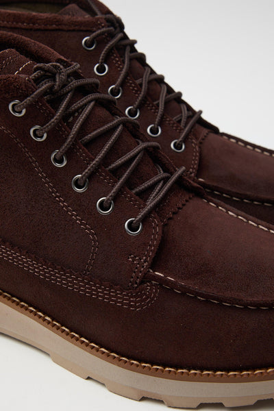 Stivaletto Dark Brown Suede Uomo