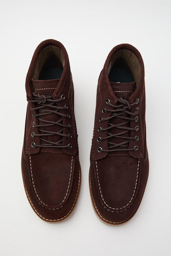 Stivaletto Dark Brown Suede Uomo - 3