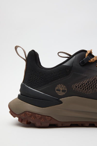 Sneaker Medium Brown Knit Uomo