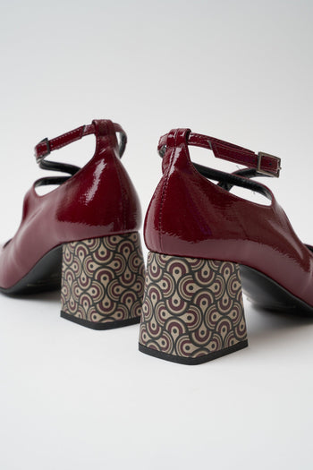 Mary Jane Bordeaux Donna - 5