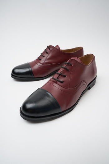 Stringata Nero/bordeaux Donna - 6