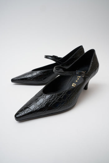 Décolleté Nero Donna - 6