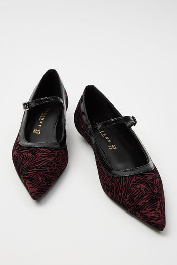 Mocassino Bordeaux/nero Donna - 3