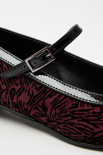 Mocassino Bordeaux/nero Donna - 6