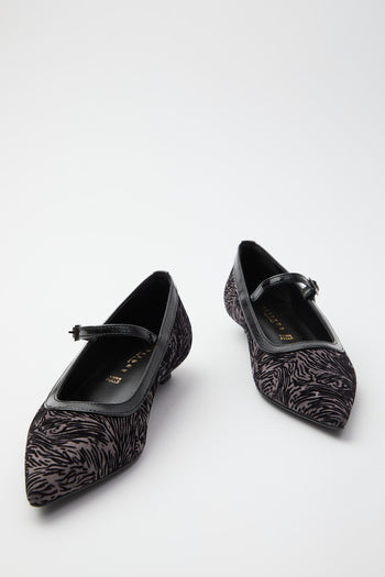 Mocassino Grigio/nero Donna - 7