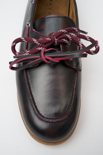 Stringata Bordeaux Donna - 4