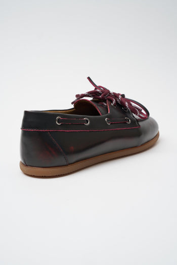 Stringata Bordeaux Donna - 5