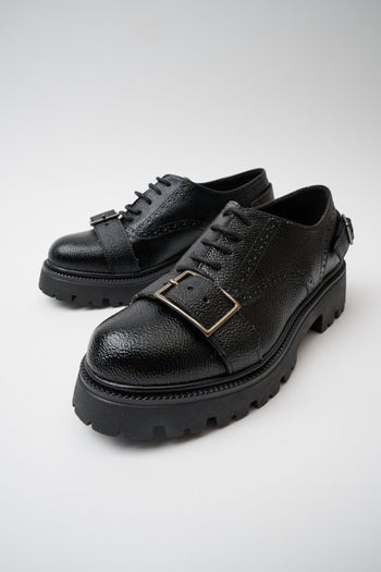 Stringata Nero Donna - 6